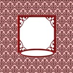 Ornament Red Damask