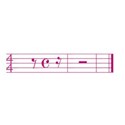 music 1 pink