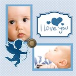 I love You ( Blue color )