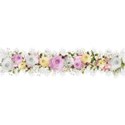 roses on lace strip
