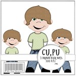 Boy Clip-Art Brown Hair Boy Clip-Art Brown Hair