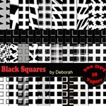 Black squares Black squares