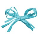 bow raffia 01 teal