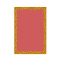 frame tall gold glitter