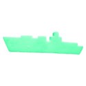 green navy ship