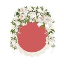 frame circle scallop 02 cluster