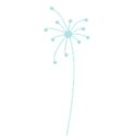 lt blue flower