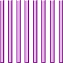 Pink metal and white stripes