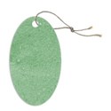 tag oval string