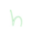 Green-Lowercase-h