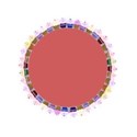 lilac fire ring icing circle frame