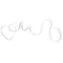 heart ribbon white DS
