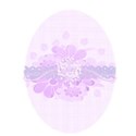 easter egg pink white