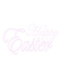 happy easter flower lilac