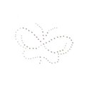  rhinestones butterfly