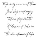 quote stop and relax