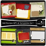 8x8 Recipe Cards - Set 1