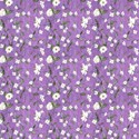 White flowers with mauve