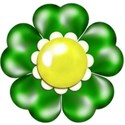 green heart flower