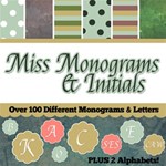 Miss Monograms & Initials - over 250 items! Miss Monograms & Initials - over 250 items!