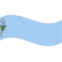Butterfly on stem tag