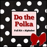 Do the Polka -- Black, White, Red Kit + Alphabet Do the Polka -- Black, White, Red Kit + Alphabet