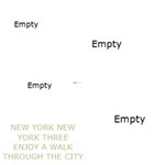 NEW YORK NEW YORK THREE