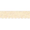 gold scolloped edge lace trim