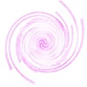 pink white swirl