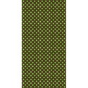 brown with green polka dots paper embellishment