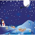 santa and moon