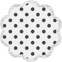 white spot strip paper scrap