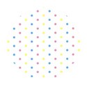 round paper dot multi
