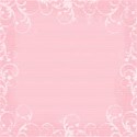 white floral paper stripe