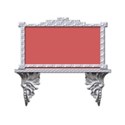 silver frame