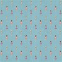 ballerina paper blue