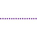 dotted frosting border purple