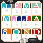 Pocket Scrapbooking: Calendar Cards Pocket Scrapbooking: Calendar Cards