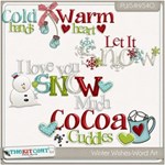 Winter Wishes Word Art
