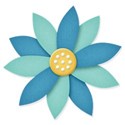 Flower3 Blue