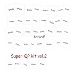 Super QP kit~ Added more pages on 9-25 